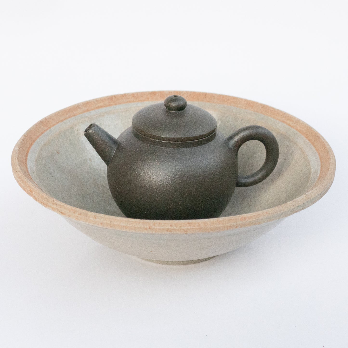 100ml FangXia Handmade WoodFired JuLunZhu Yixing Teapot - JiangPoNi Clay (Style 1)