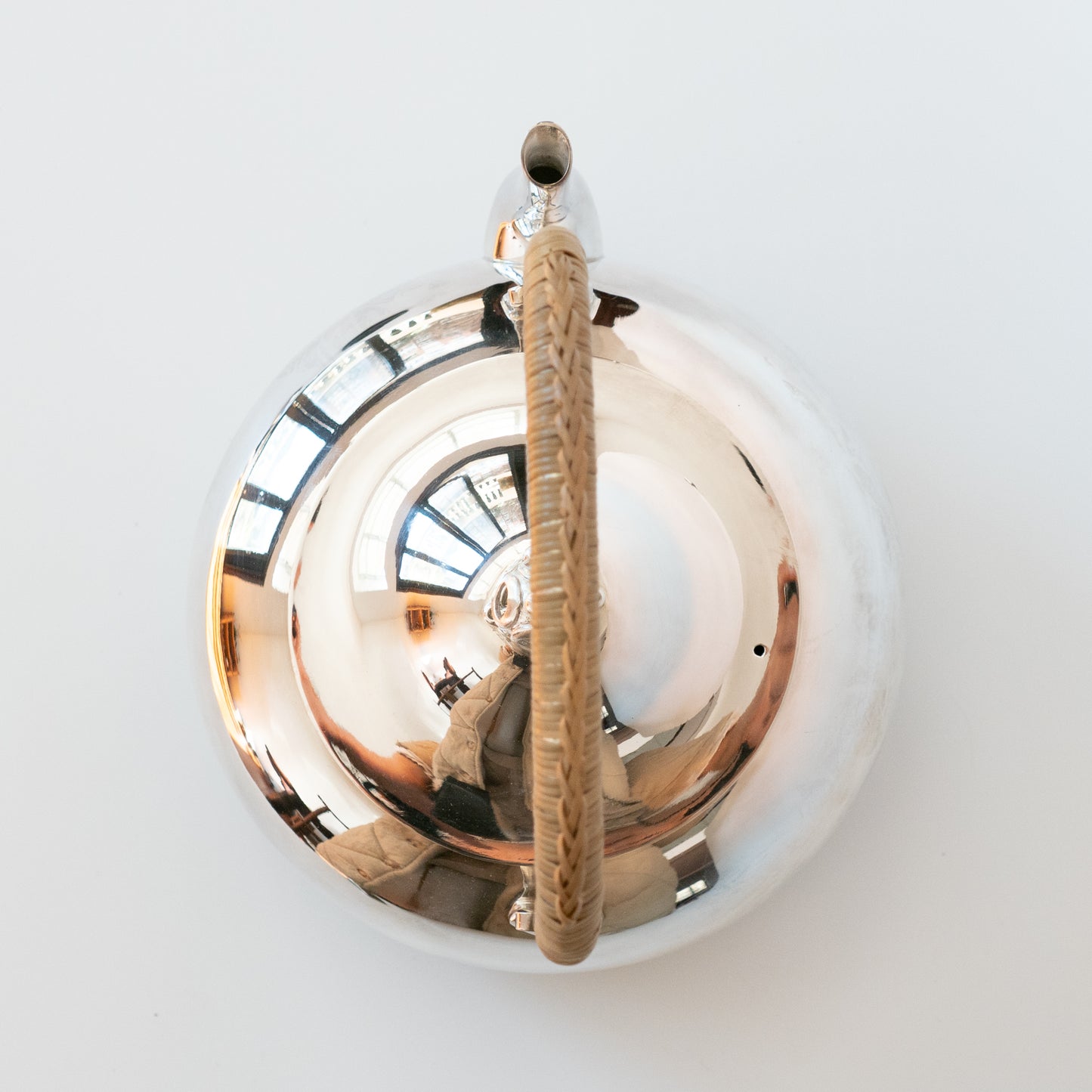 1.2L Handmade Silver Kettle