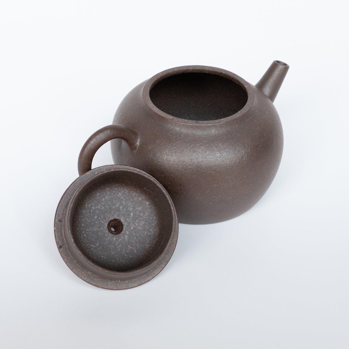 110ml Fangxia - Wood Fired Dicaoqing - Pinggai Yixing Teapot