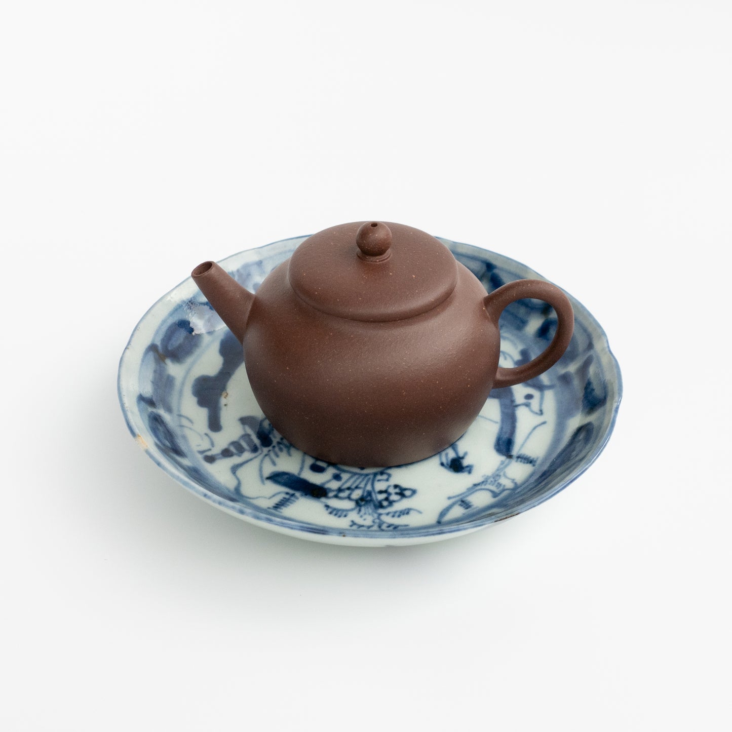 110ml Fangxia - Dicaoqing - Pinggai Yixing Teapot