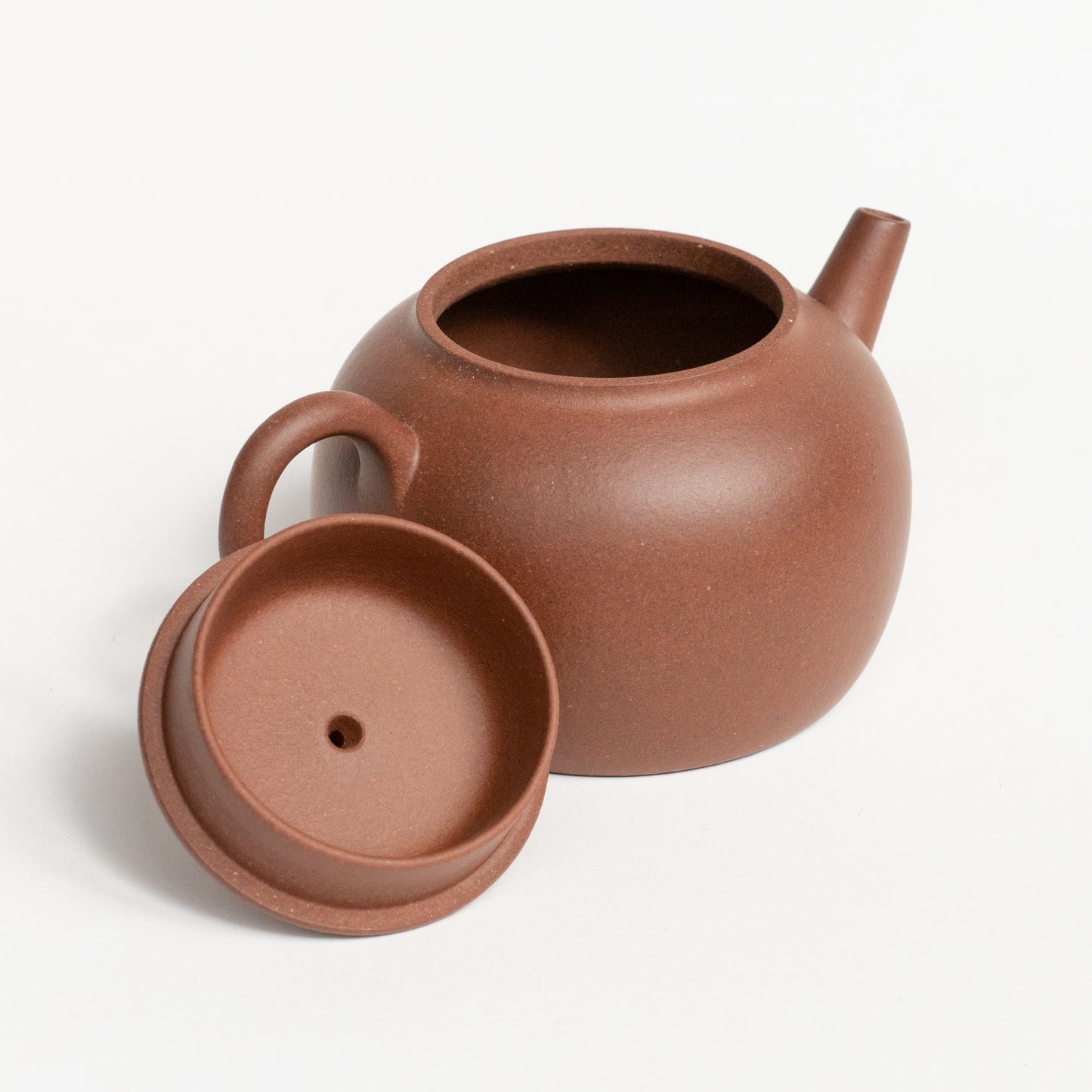 115ml Fangxia - ZhongCaoQing - Pinggai Yixing Teapot