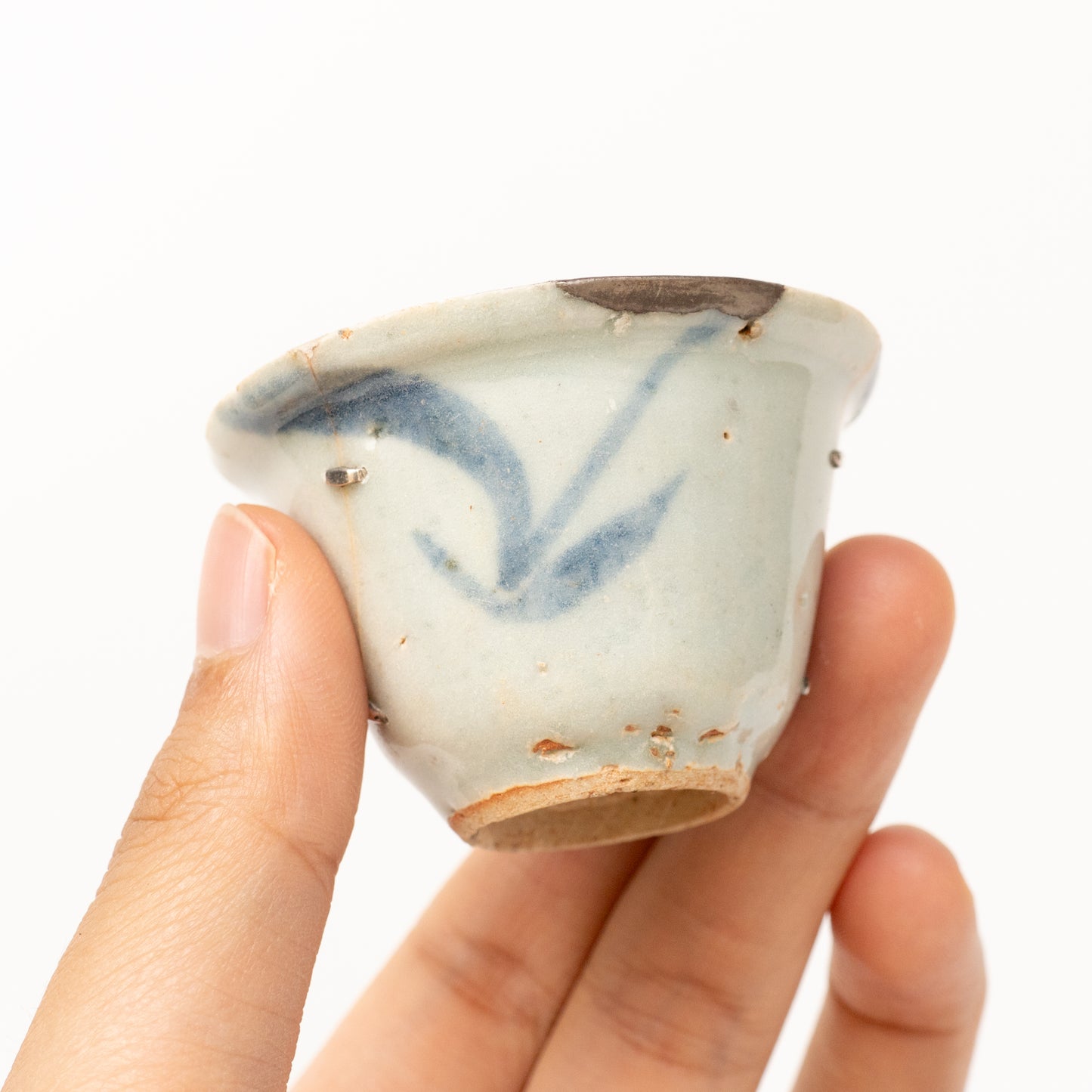 30ml Ming Dynasty Orchid Teacup (repaired)