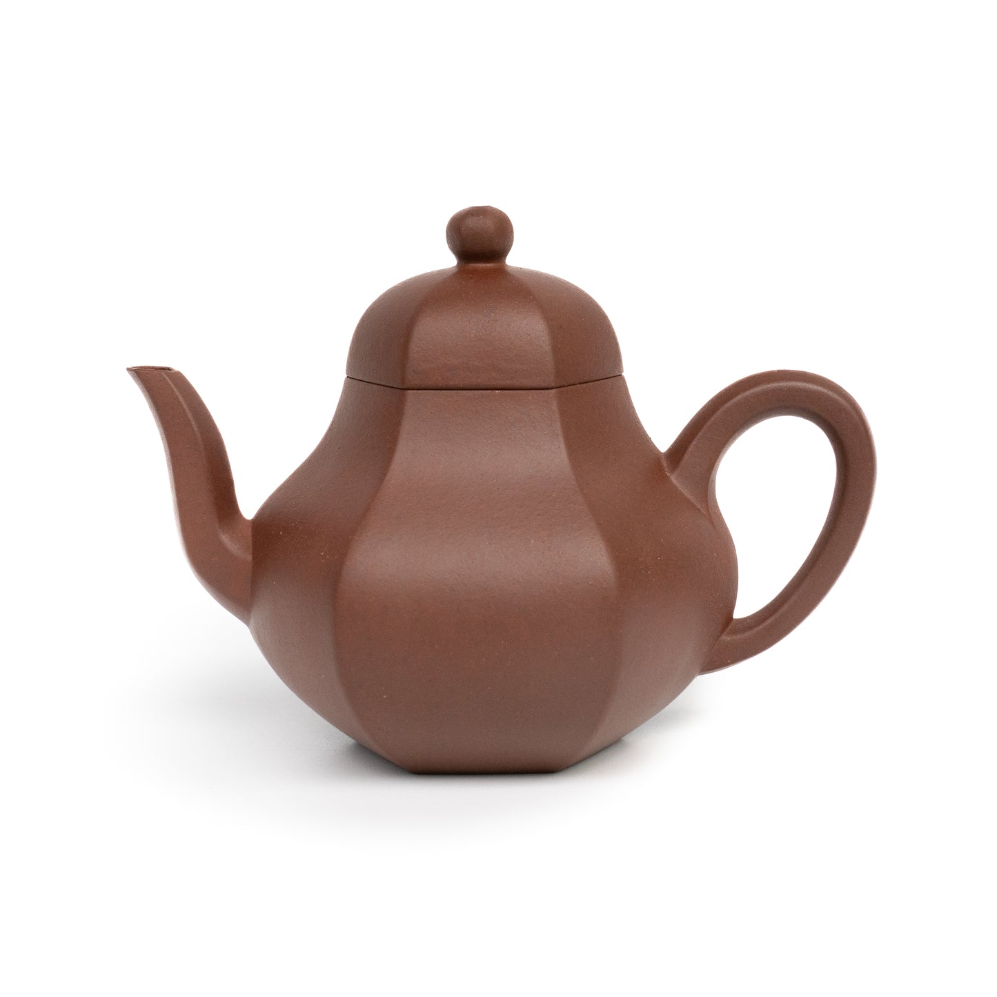 120ml Da Hongni Hexagonal Pear Shape Yixing Teapot