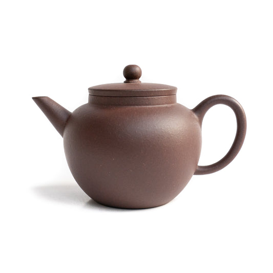 125ml Fang Xia - Zini Yuan Zhu (Round Pearl) Yixing Teapot