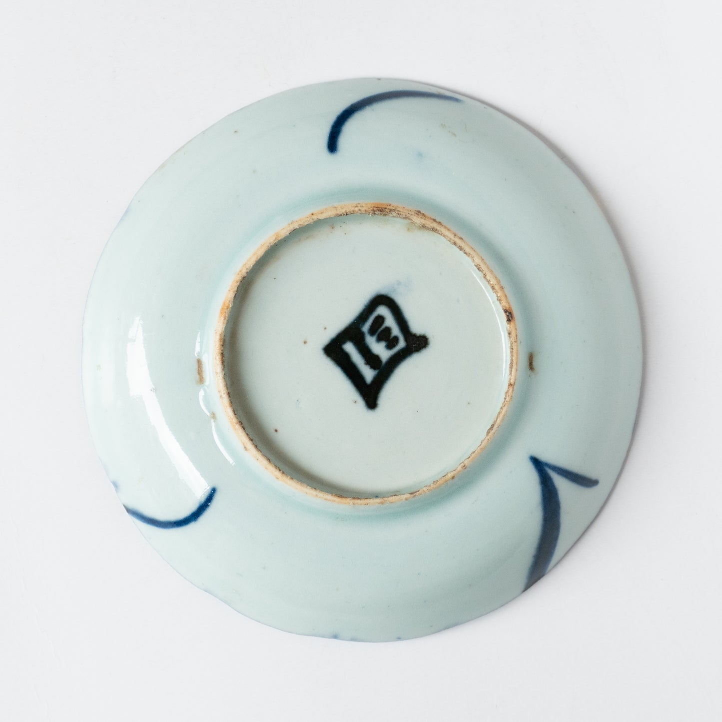 13.6cm Qing Dynasty Bird Plate V