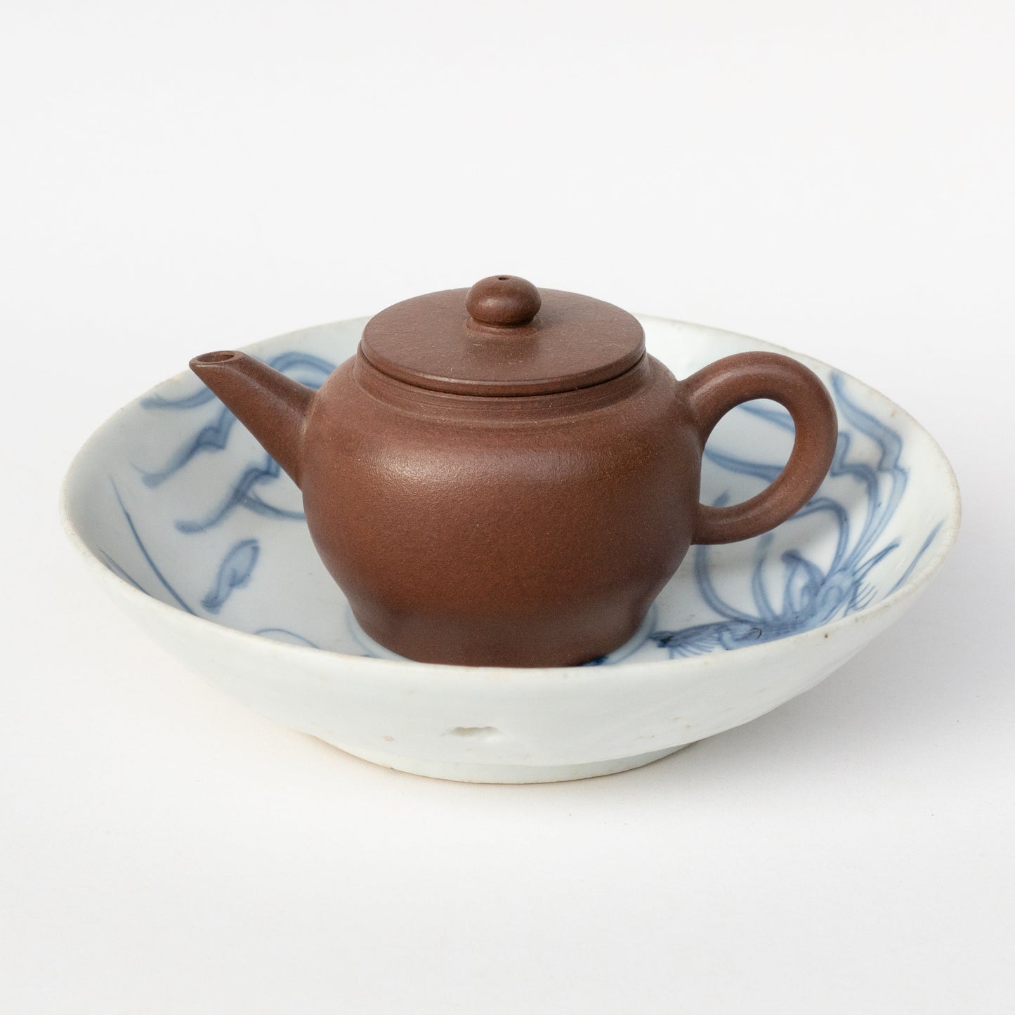 13cm Ming Dynasty Long life (寿)Plate