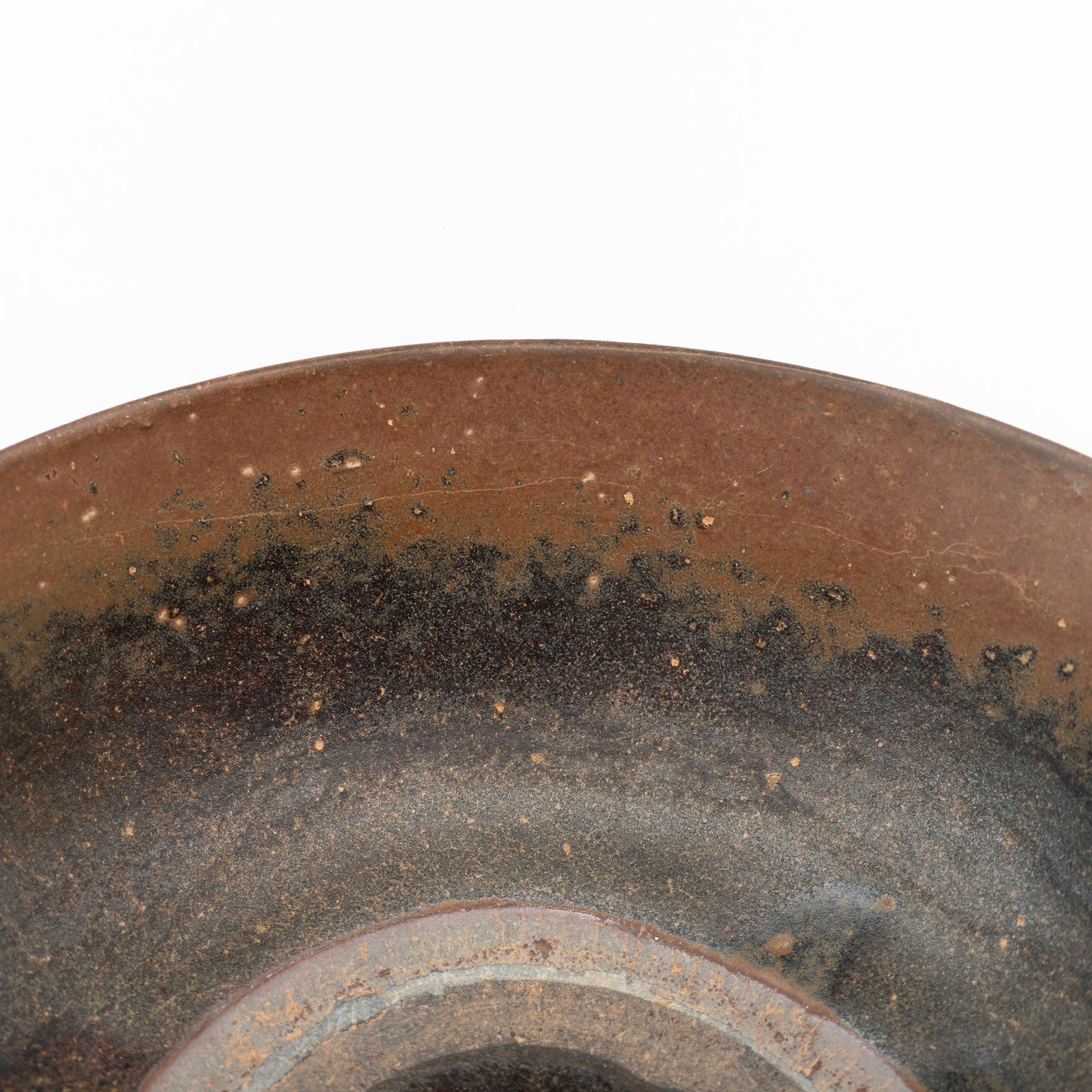 15.6cm Song Dynasty Black Bowl/Teapot Stand