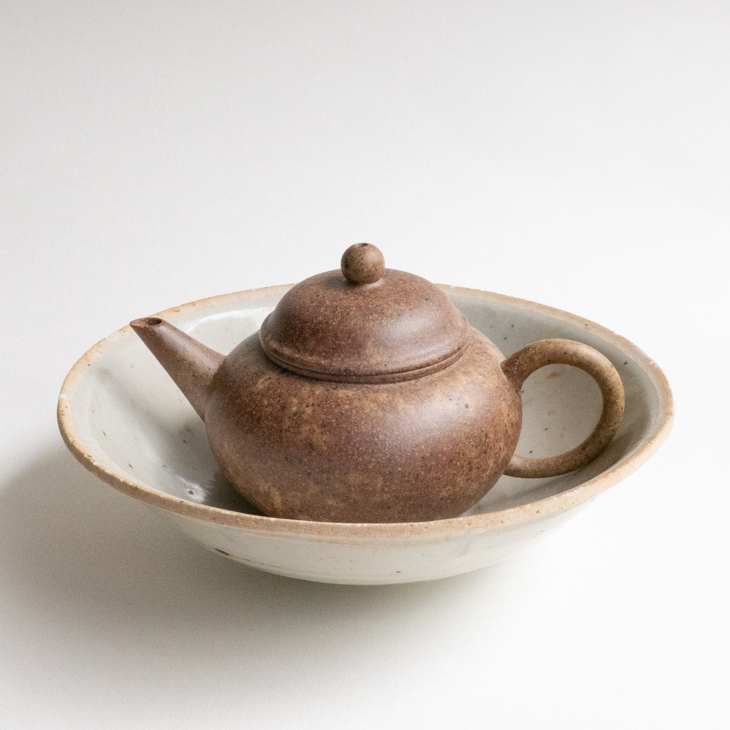 150ml Fang Xia - Wood Fired DuanNi Shui Ping Yixing Teapot