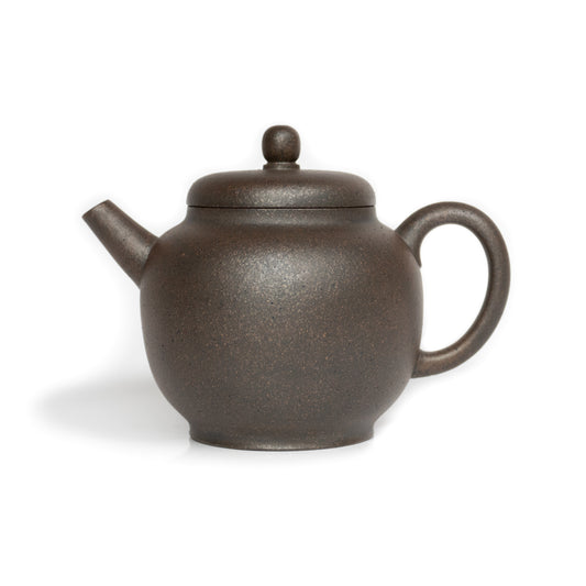 170ml Wood Fired Aged Zi Ni  De Fu Pot by Hui Xiang Yun