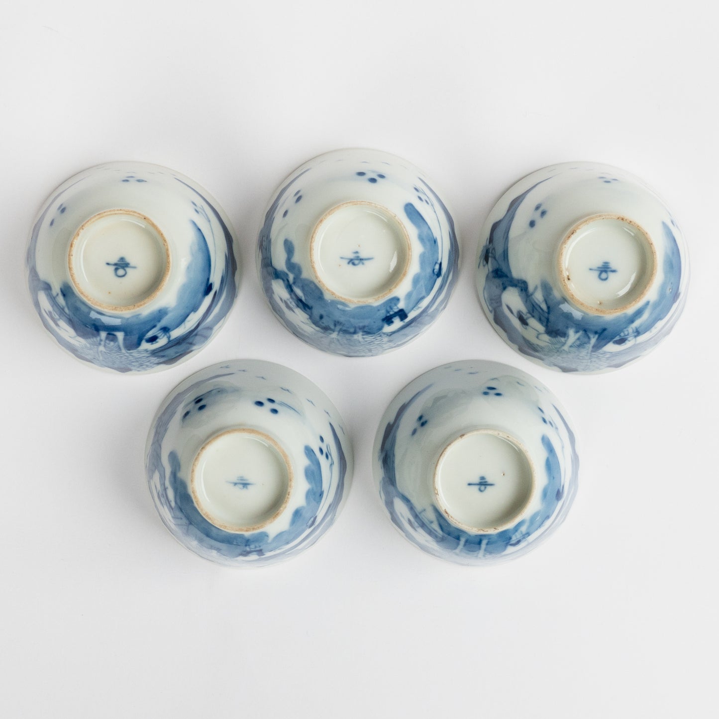 85-90ml Qing Dynasty "Fishermen" Cup