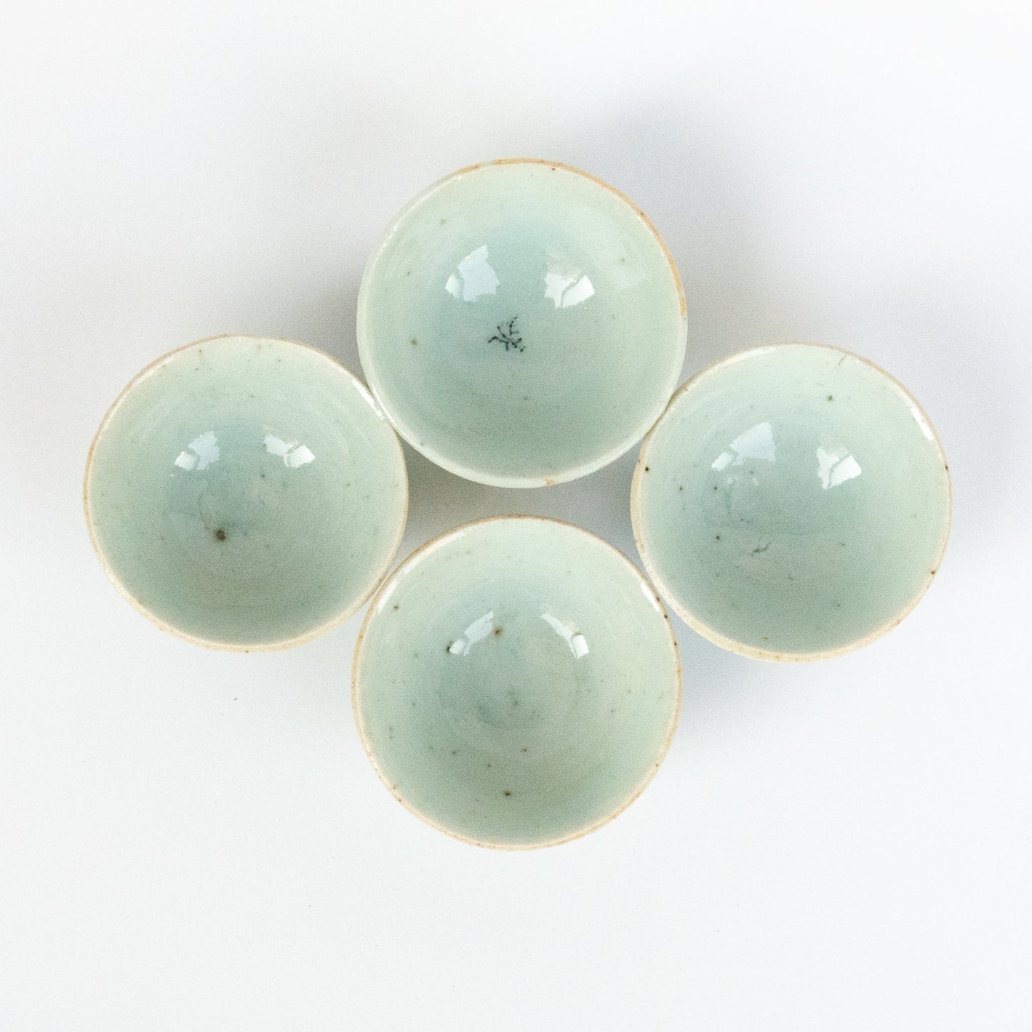 25ml Qing Dynasty Douqing (Green) Antique Cup