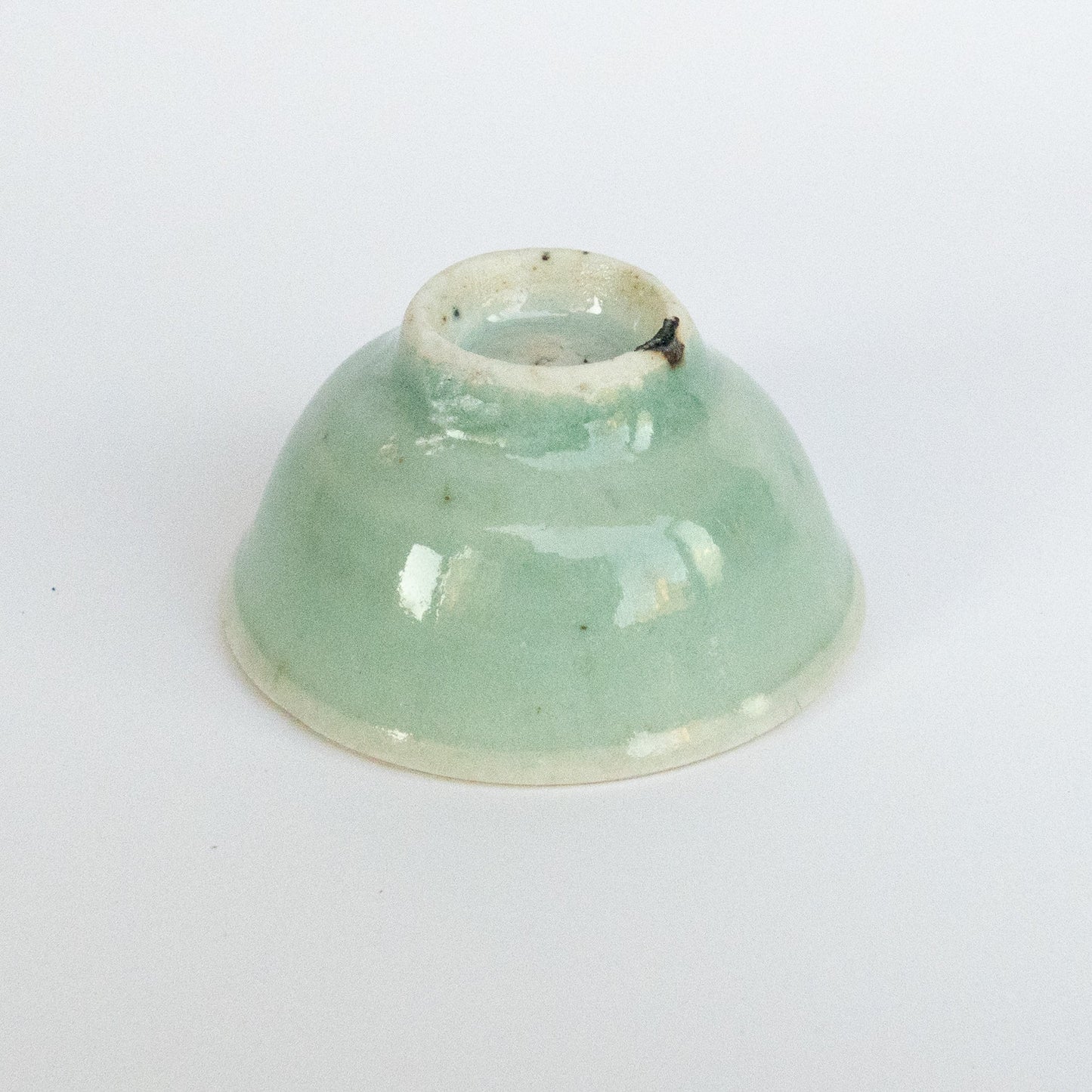 25ml Qing Dynasty Douqing (Green) Antique Cup