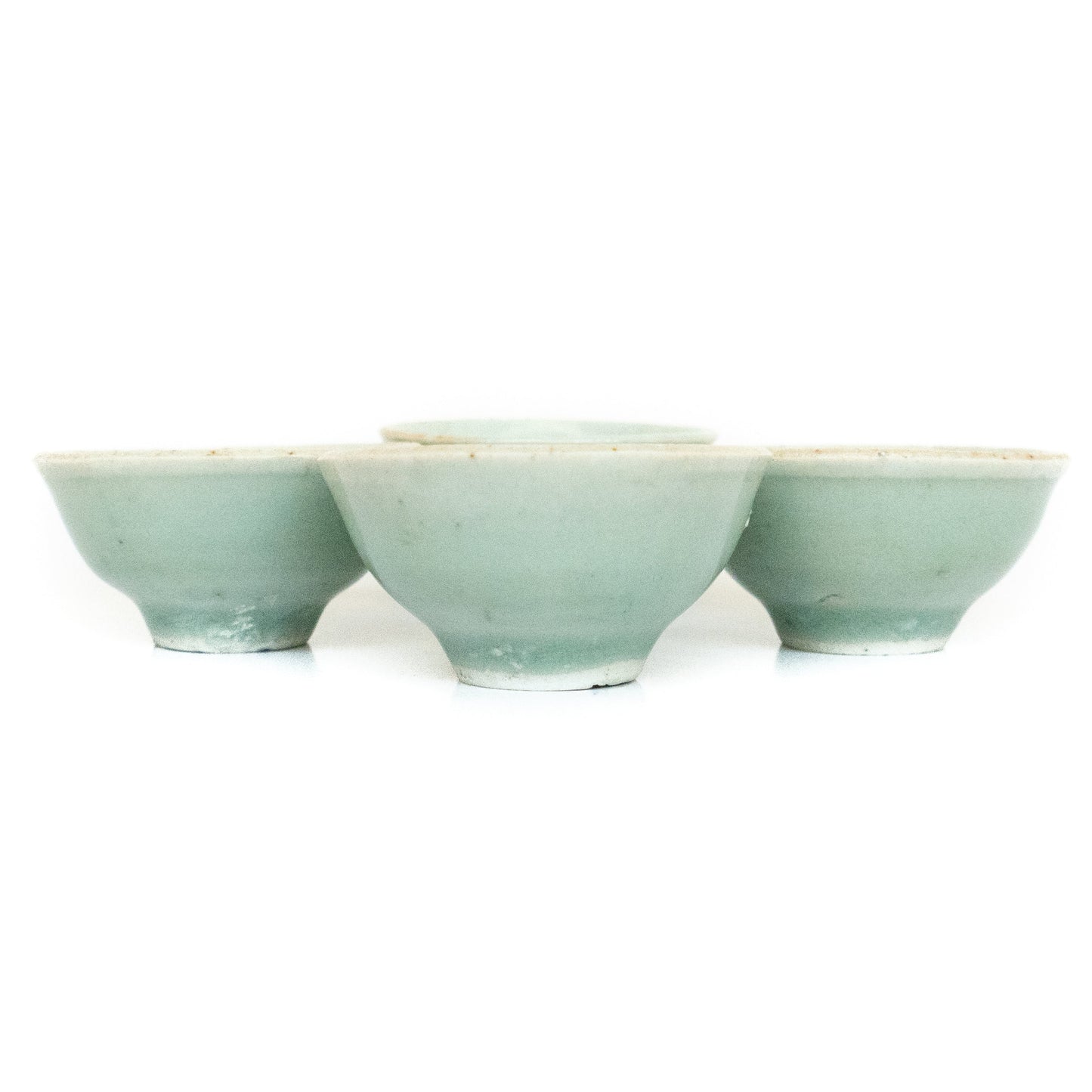 25ml Qing Dynasty Douqing (Green) Antique Cup
