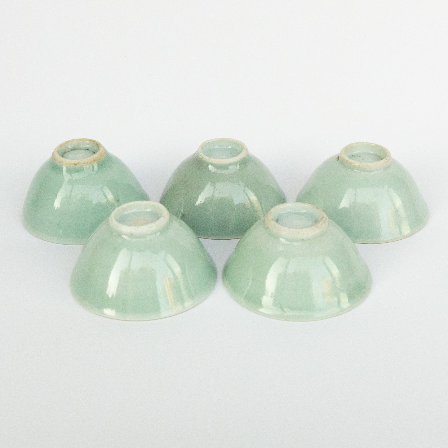 30ml-40ml Qing Dynasty Douqing (Green) Antique Cup