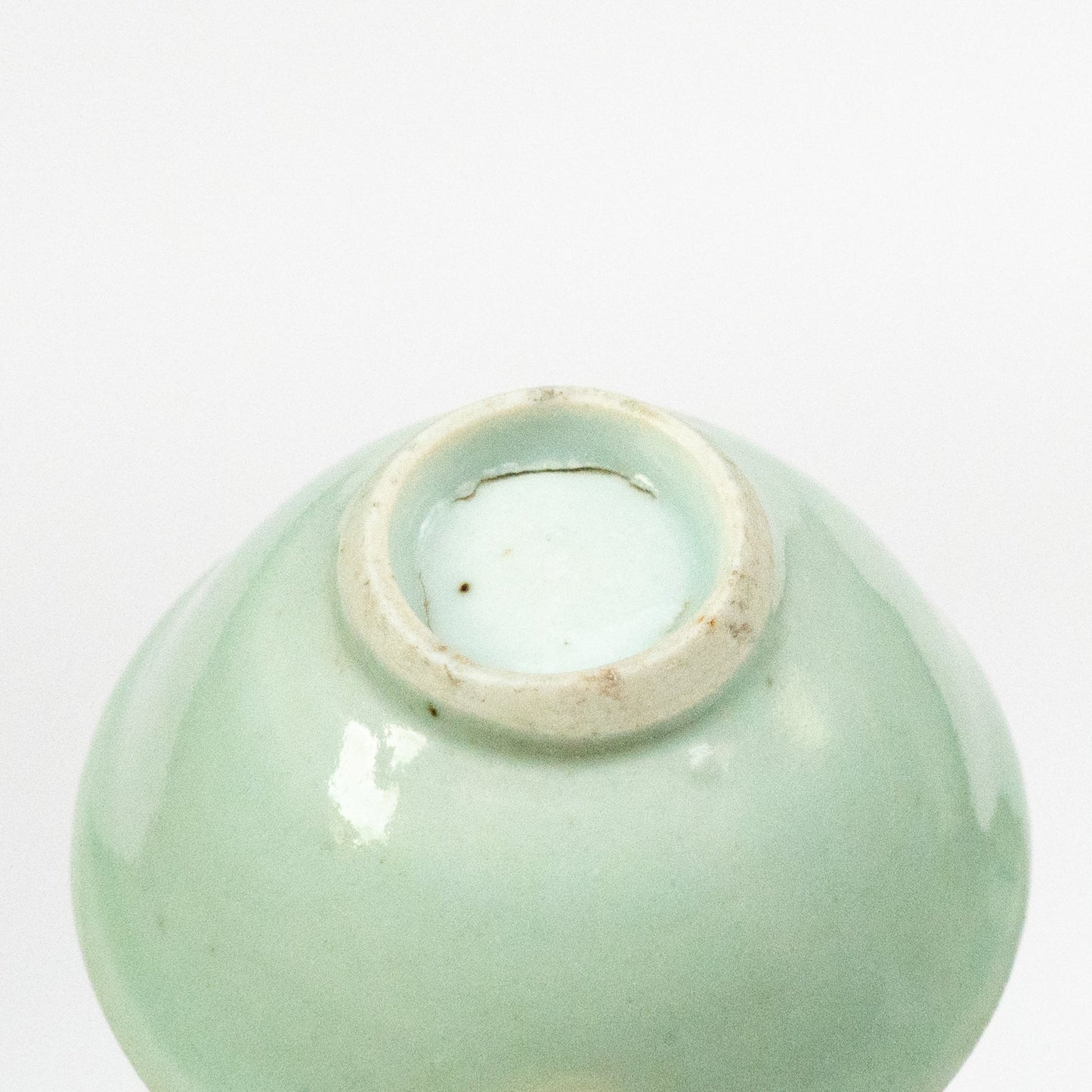30ml-40ml Qing Dynasty Douqing (Green) Antique Cup