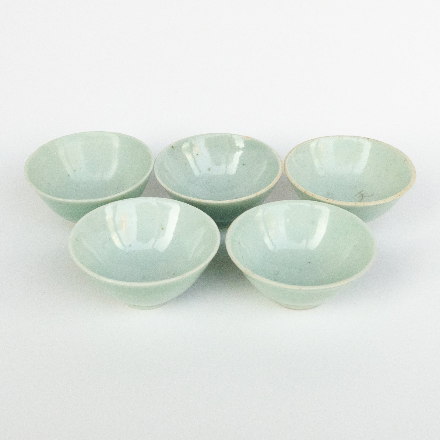 30ml-40ml Qing Dynasty Douqing (Green) Antique Cup