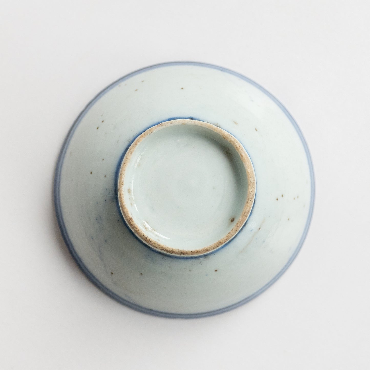 45ml Late Qing Dynasty Blue Line Cup