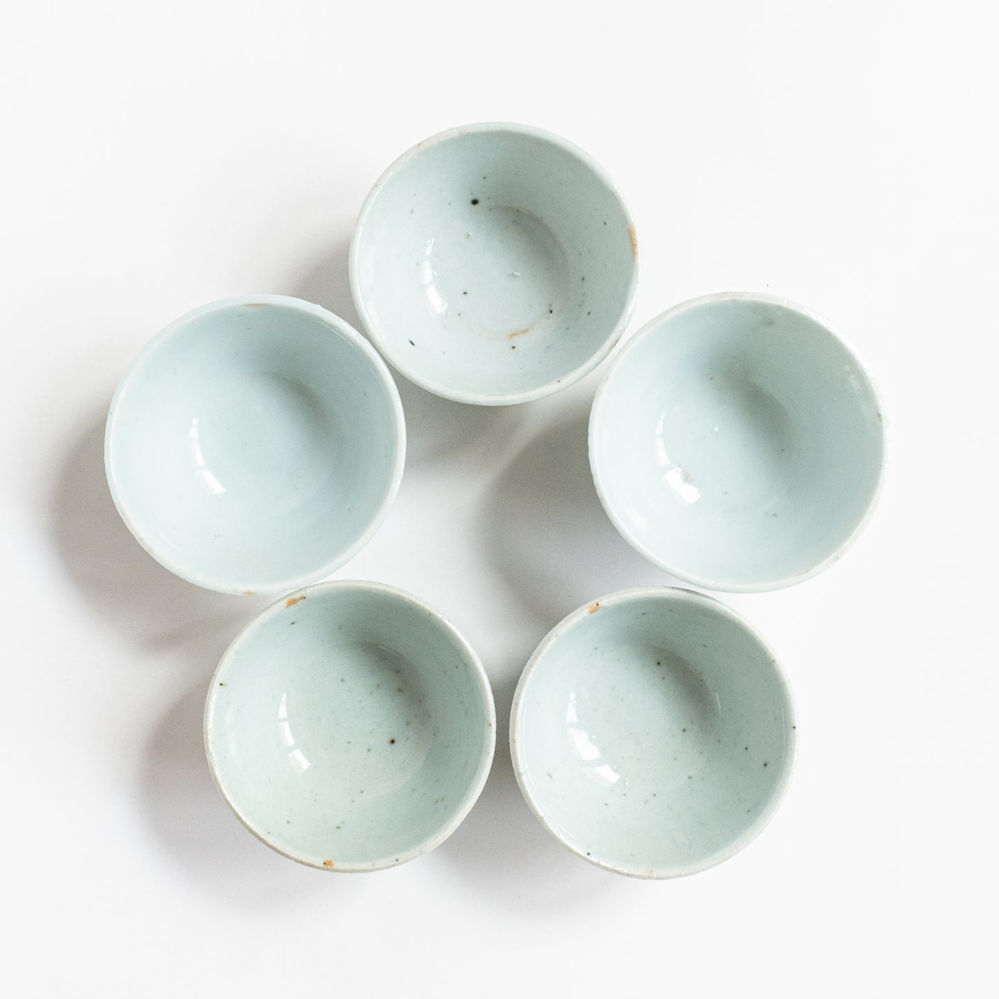 50-55ml Qing Dynasty Douqing (Green) Antique Cup