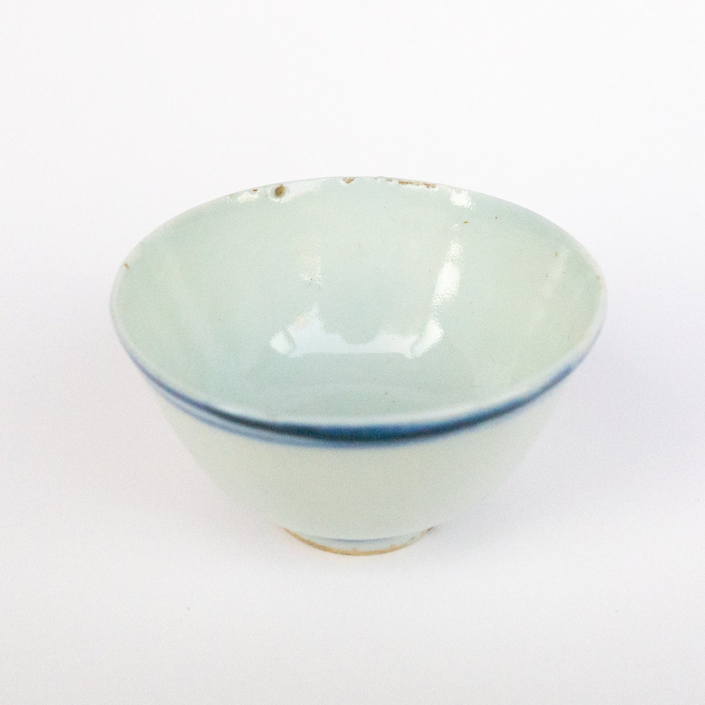 50ml-60ml Late Qing Dynasty Blue Line Cup