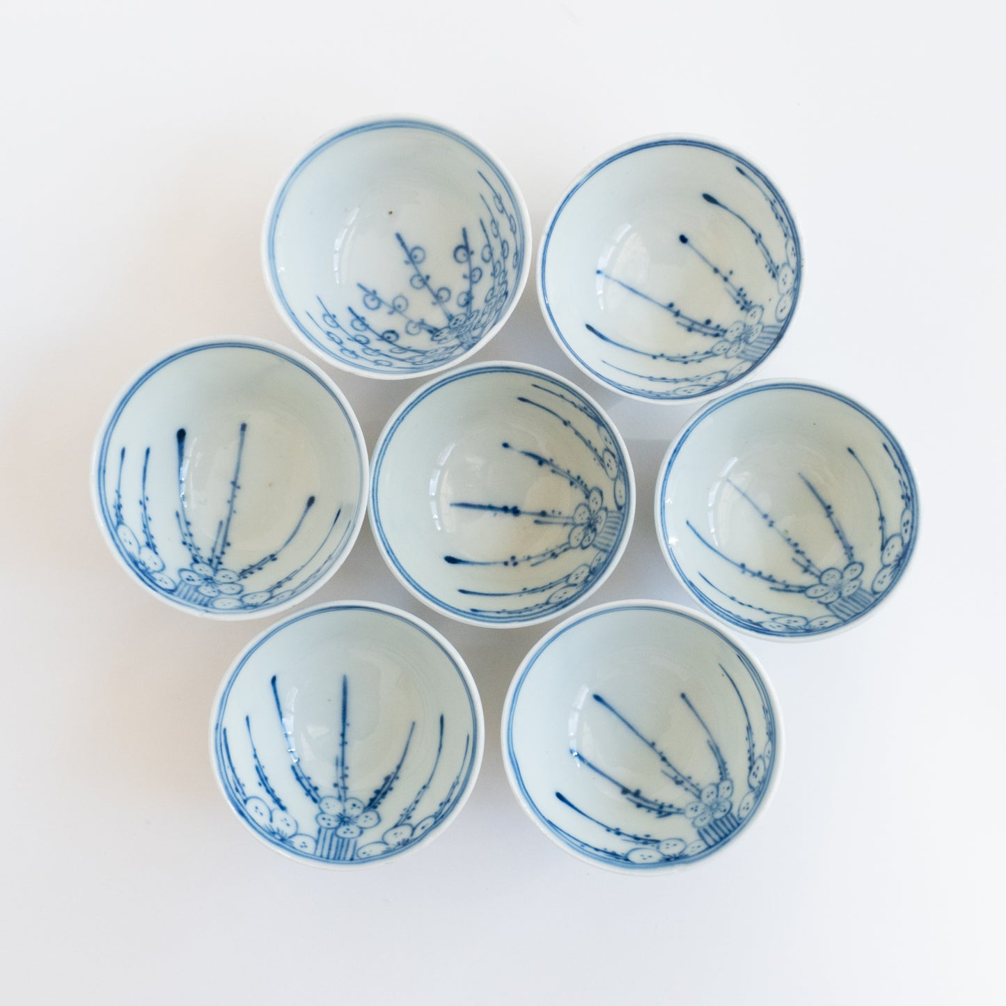 45-60ml Qing Dynasty Cherry Blossom Cup