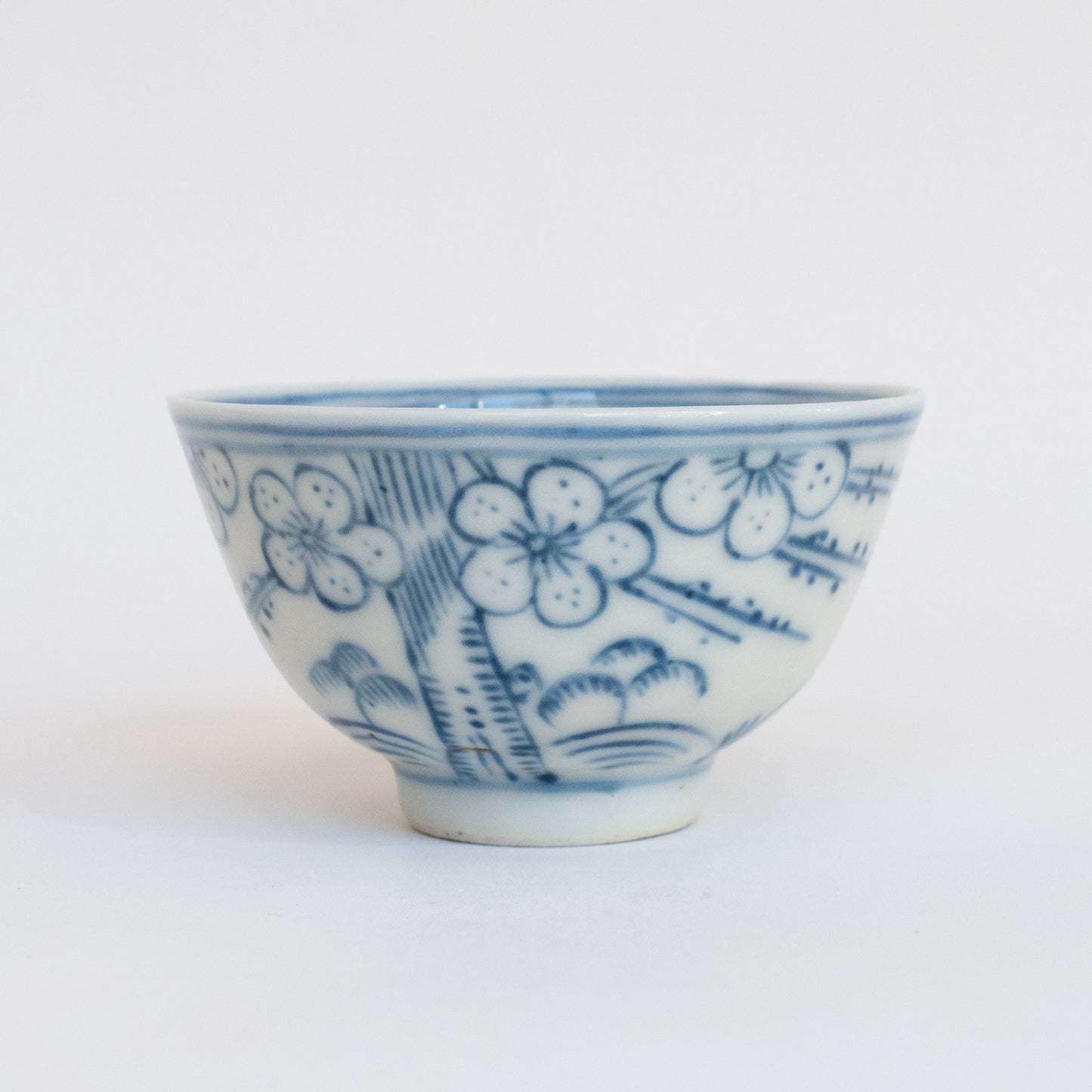 45-60ml Qing Dynasty Cherry Blossom Cup