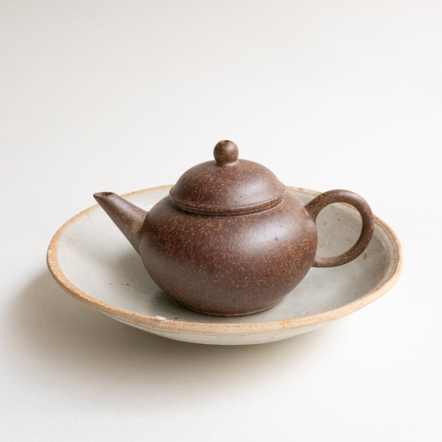 90ml Fang Xia - Wood Fired DuanNi Shui Ping Yixing Teapot