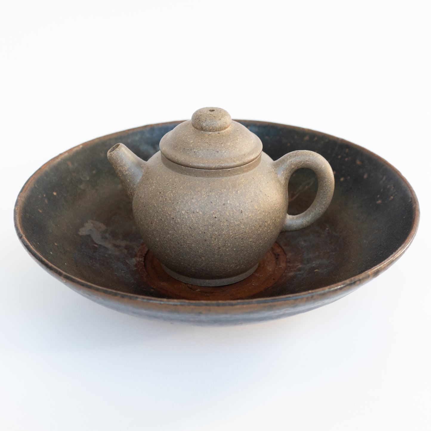 90ml FangXia Handmade JuLunZhu Yixing Teapot - JiangPoNi Clay