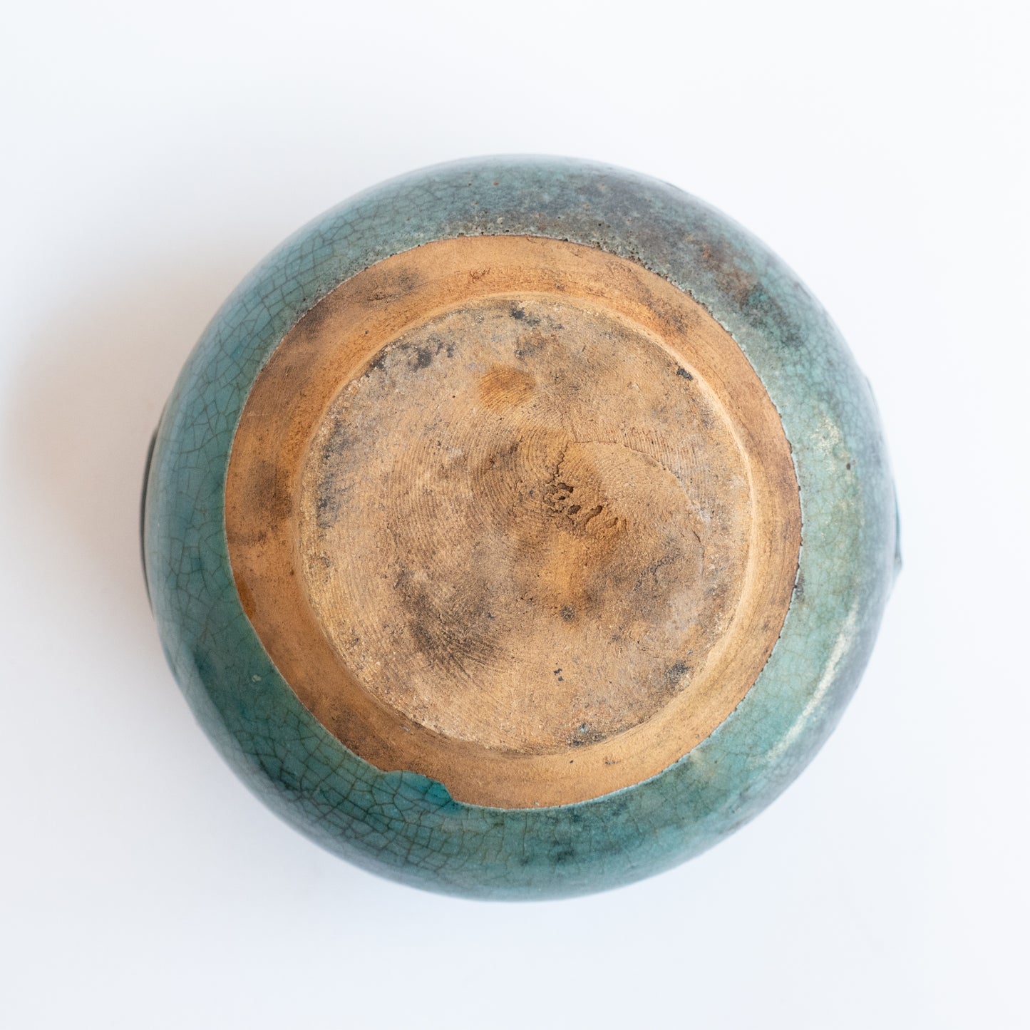 15cm Antique Huaning Handmade Tea Tray