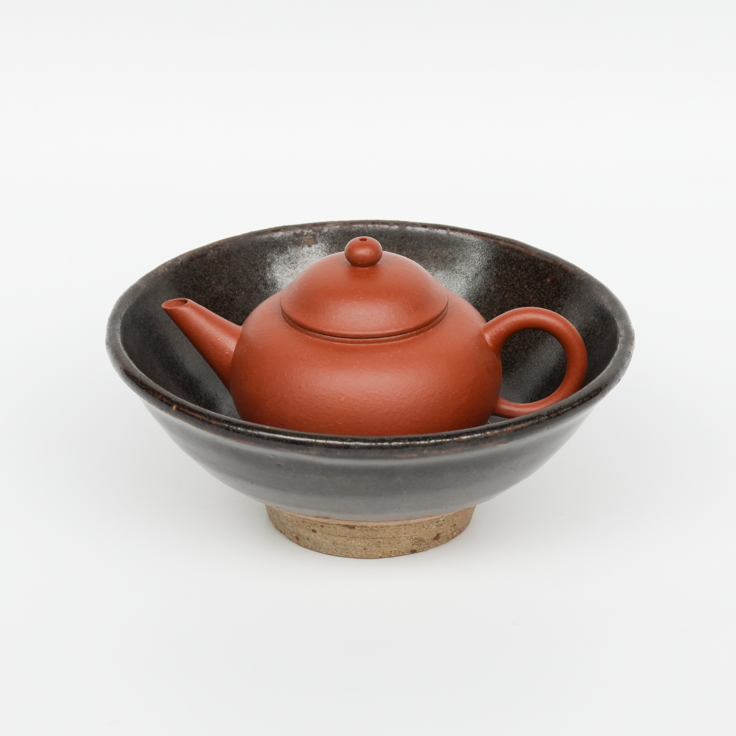12.3cm Antique Black Bowl