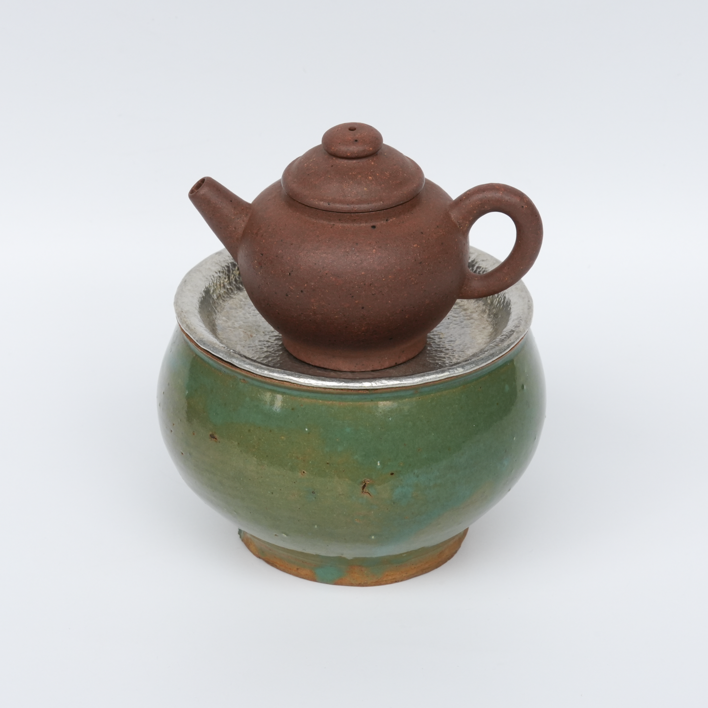 440ml Antique Handmade Waste Water Jar/Tea Tray