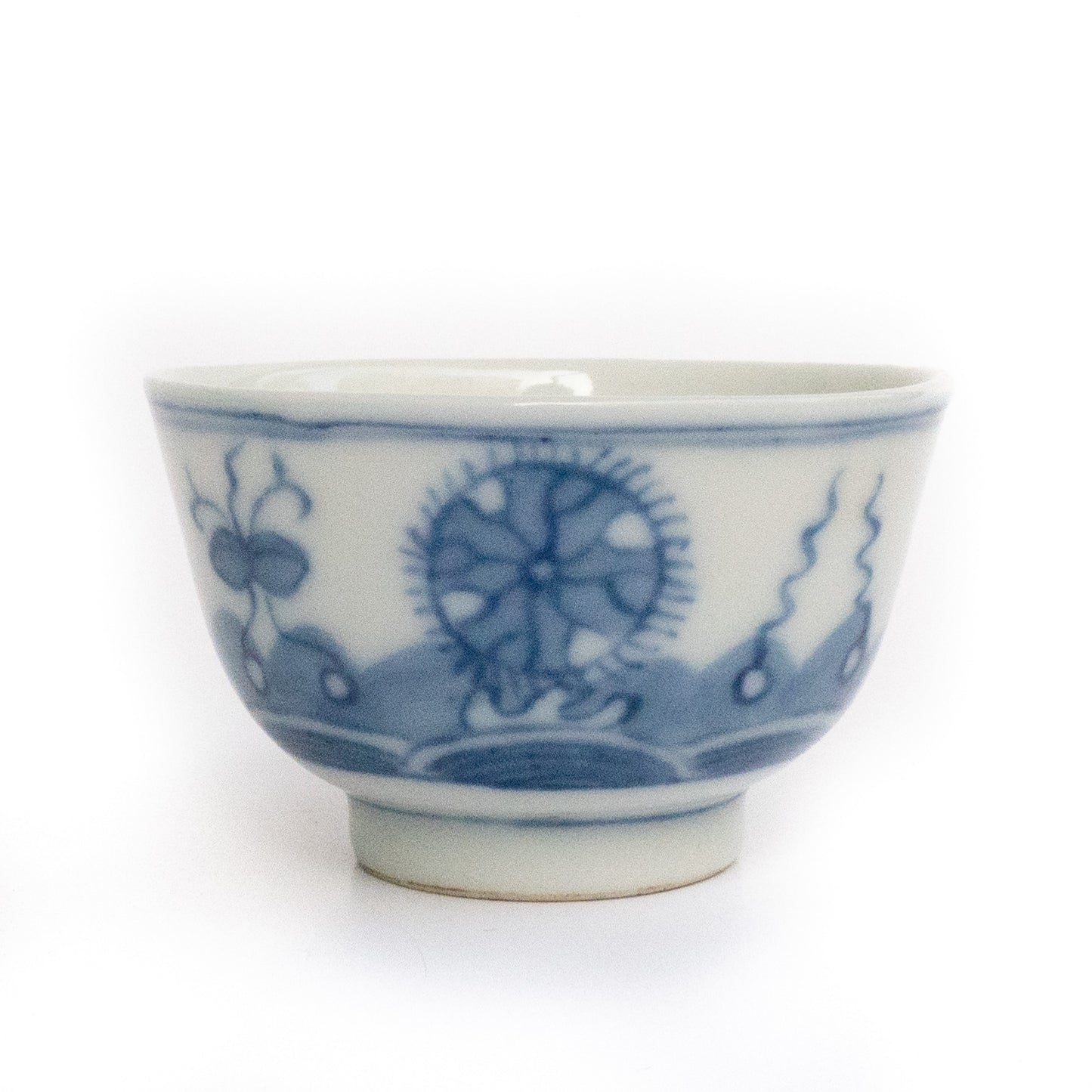 35ml Qing Dynasty Lotus Cups