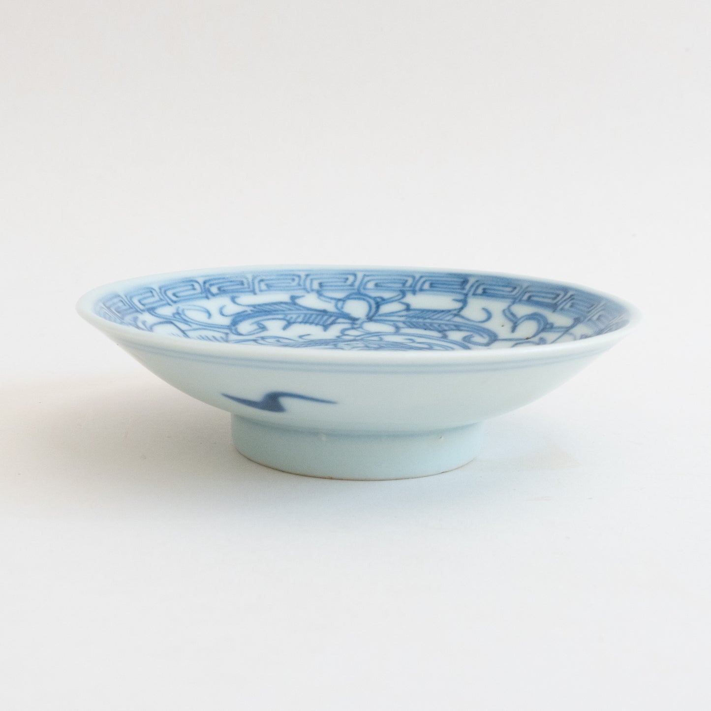 10cm Qing Dynasty Sun Flower Plate B