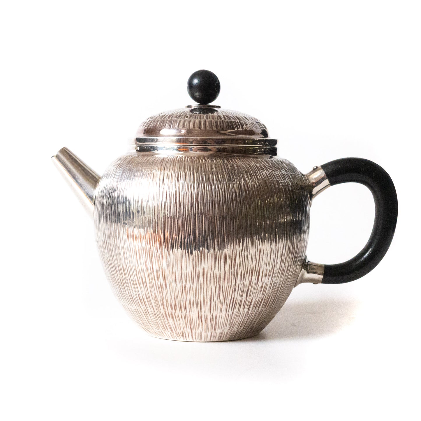 225ml Pure Silver Teapot - Handmade