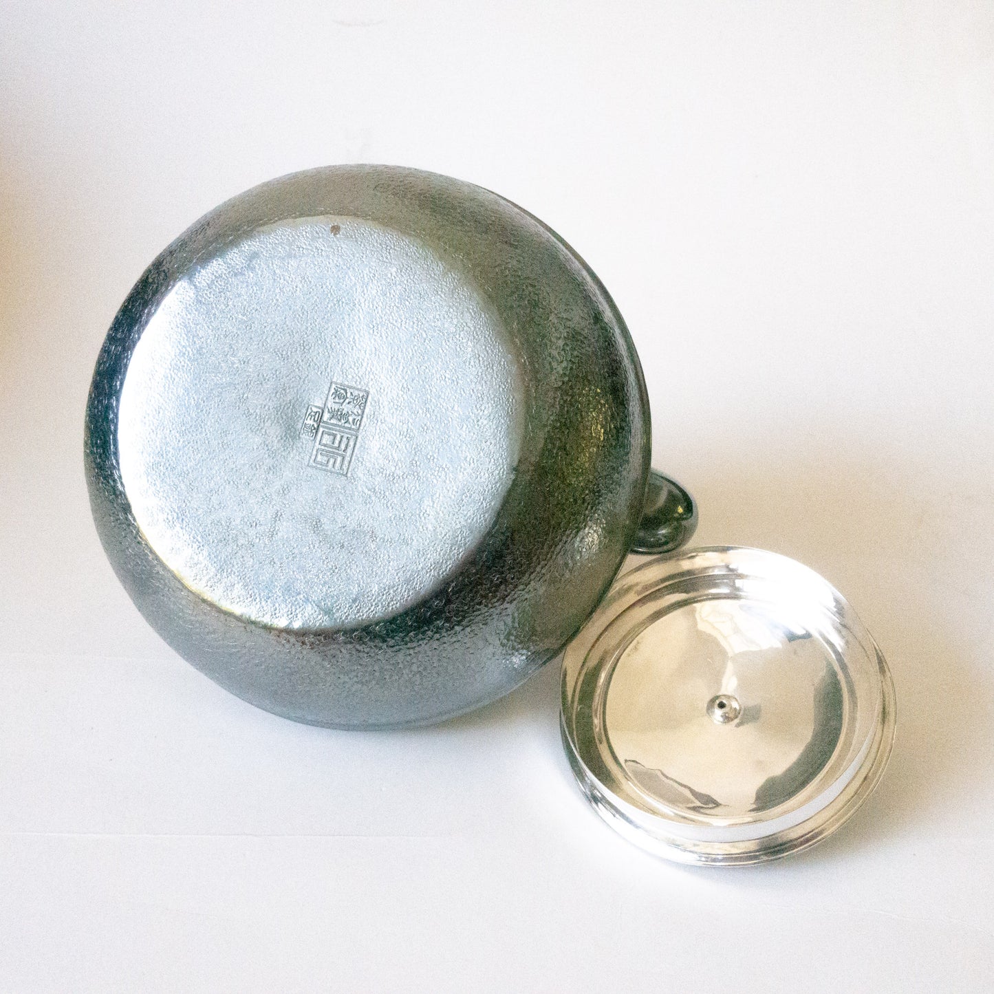 1.1L Handmade Silver Kettle
