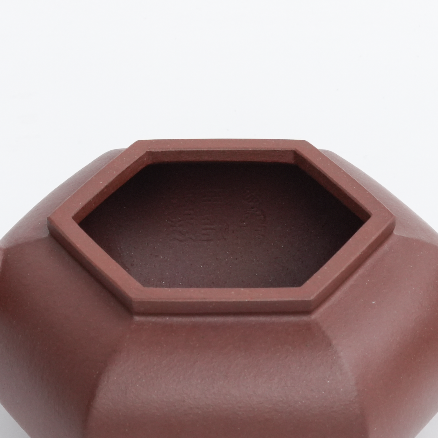 200ml Ma Yong Qiang Handmade Hexagonal Yixing Teapot