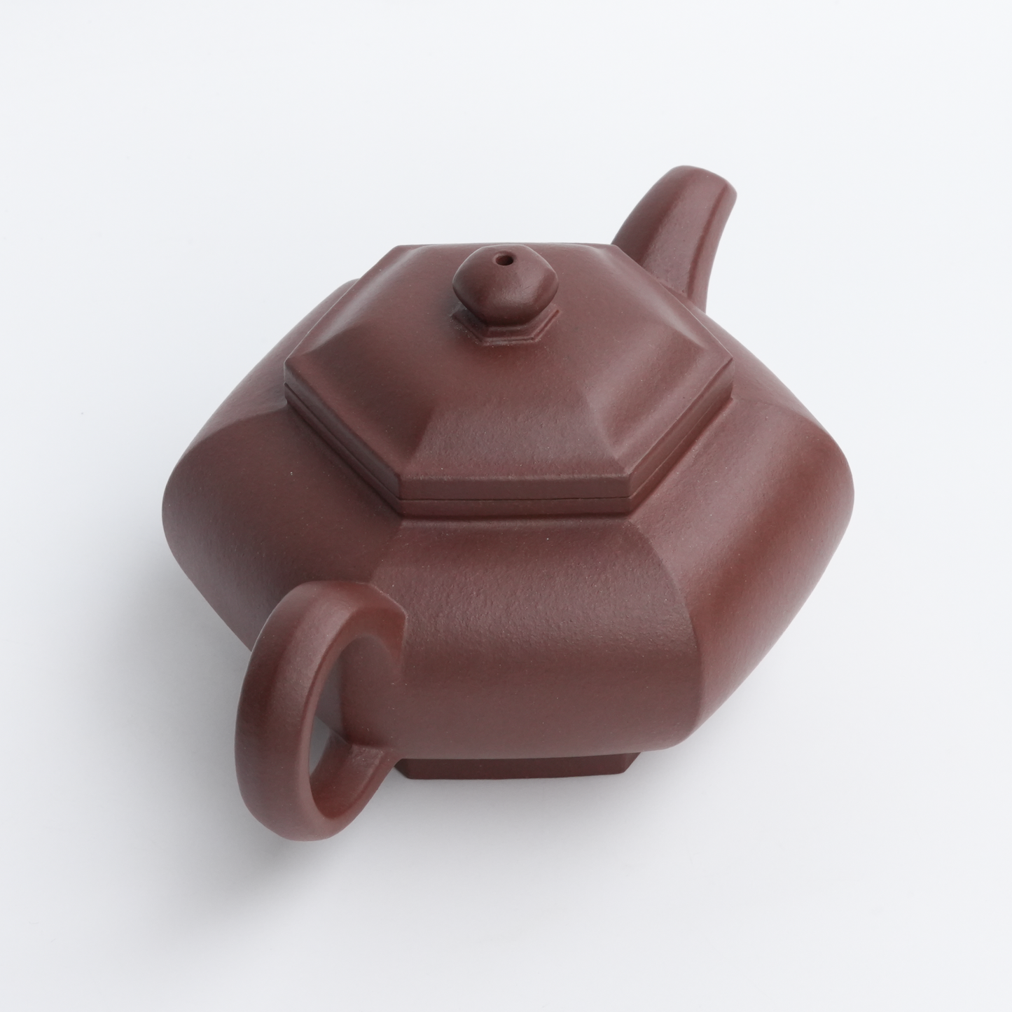 200ml Ma Yong Qiang Handmade Hexagonal Yixing Teapot