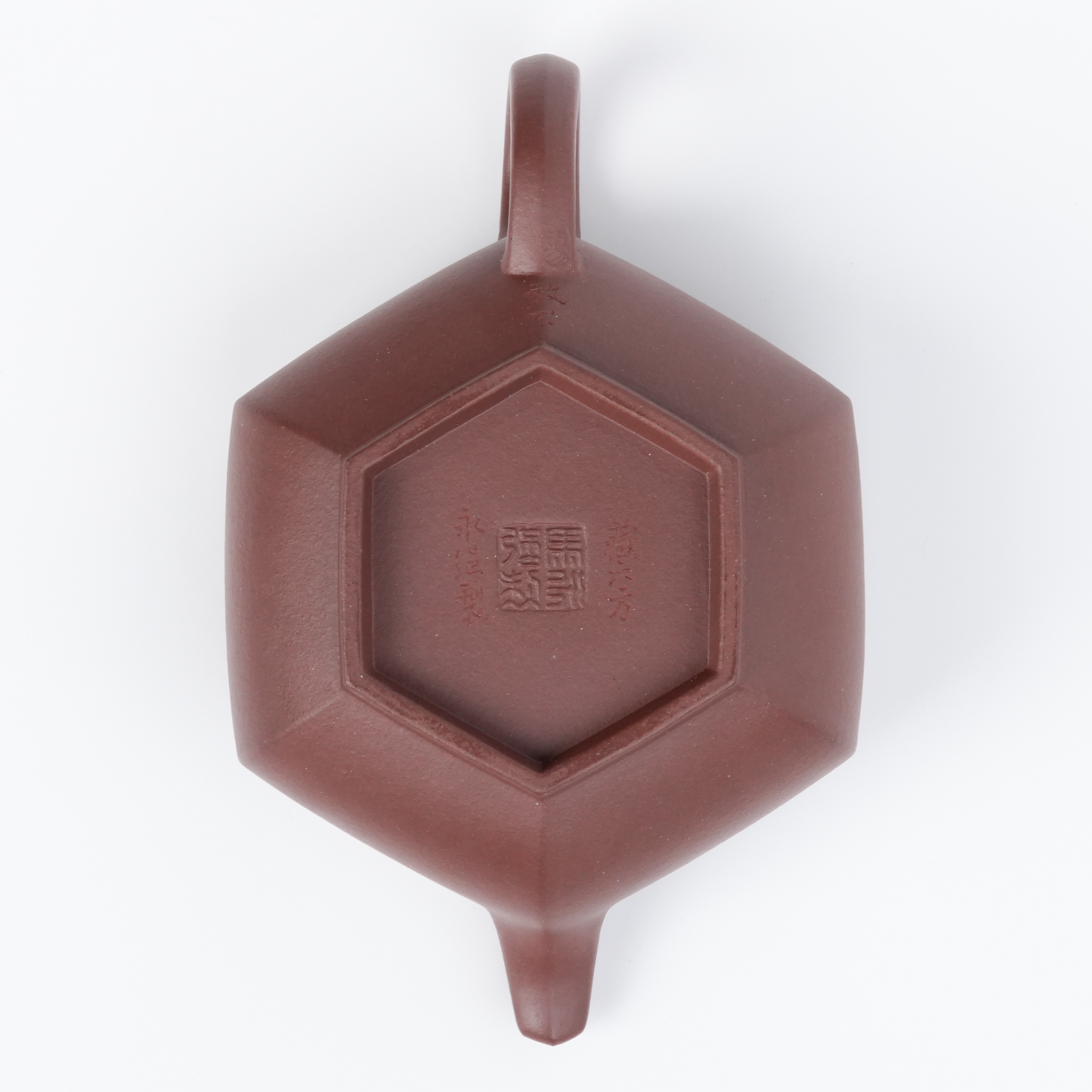 200ml Ma Yong Qiang Handmade Hexagonal Yixing Teapot