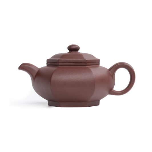 200ml Ma Yong Qiang Handmade Hexagonal Yixing Teapot
