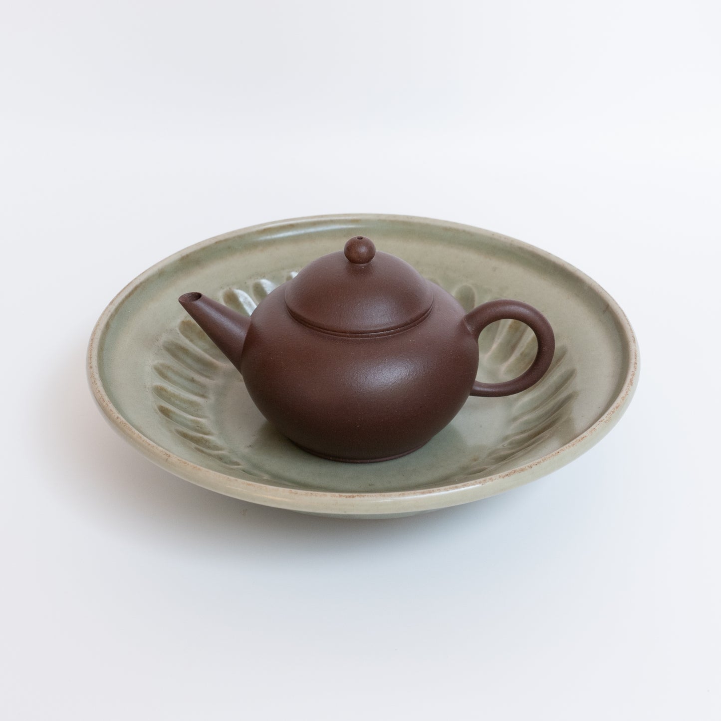 120ml Zhong Cao Qing Shui Ping Yixing Teapot