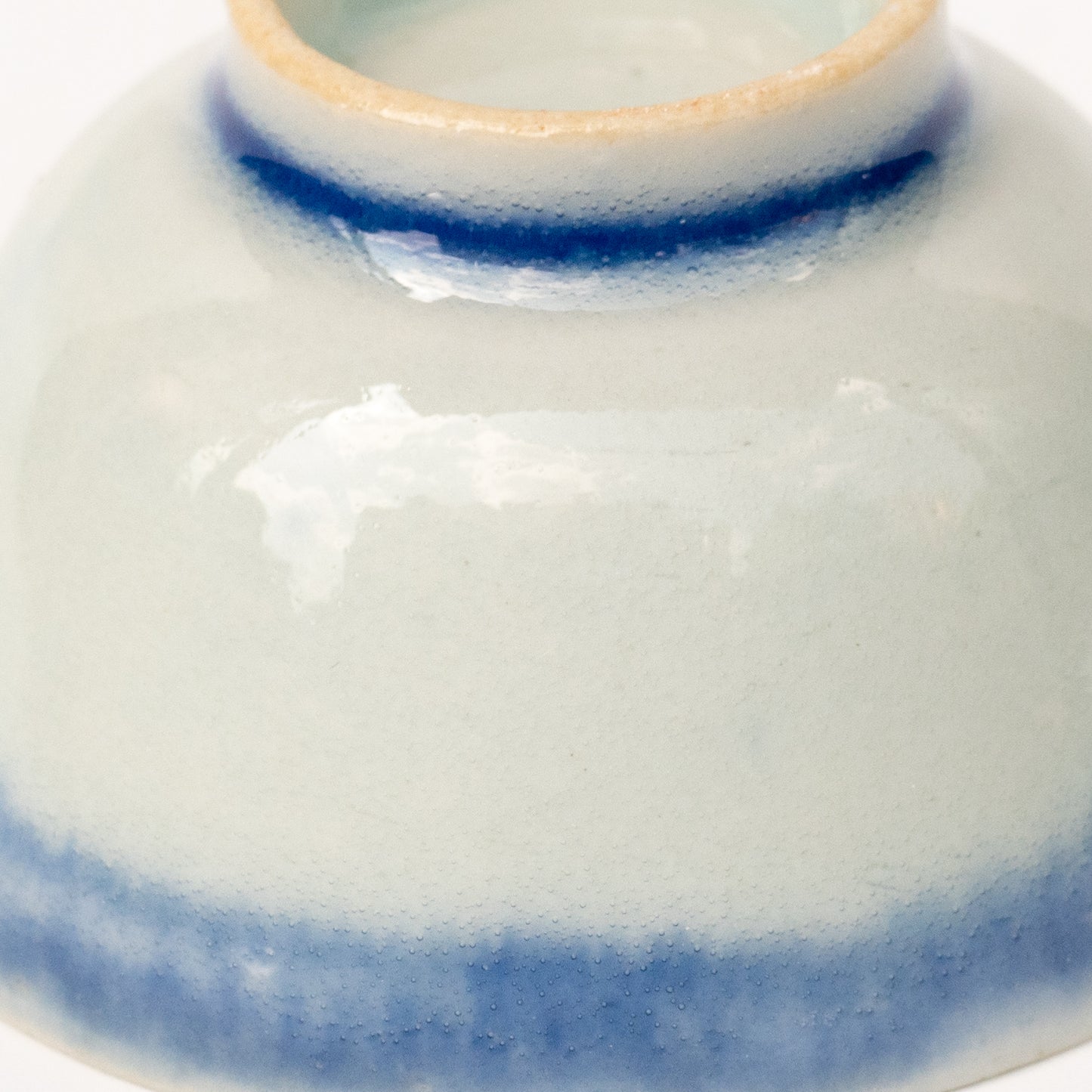 15-20ml Late Qing Dynasty Blue Line Cup
