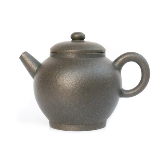 100ml FangXia Handmade WoodFired JuLunZhu Yixing Teapot - JiangPoNi Clay