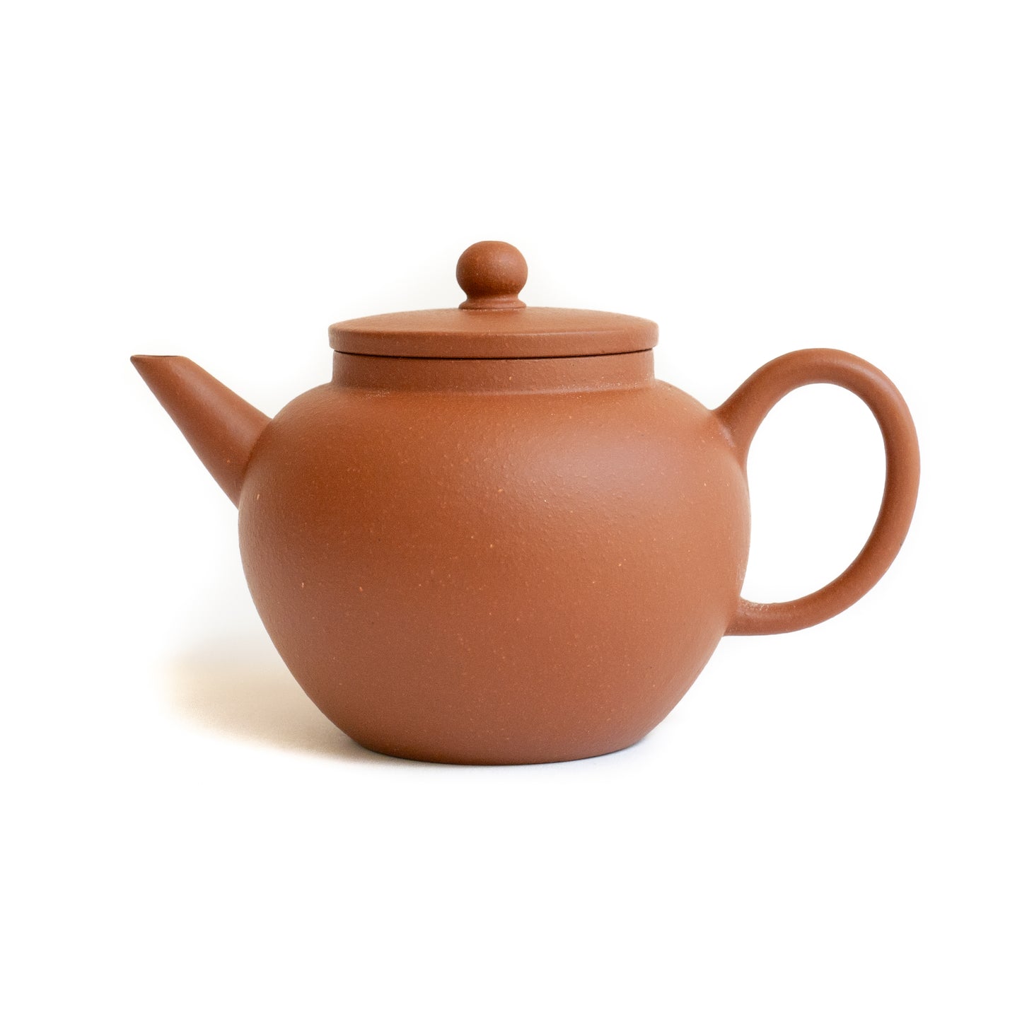 100ml Fang Xia - Da Hongni Yuan Zhu (Round Pearl) Yixing Teapot