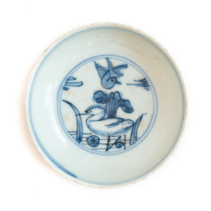 Ming Daynasty Egret Plate