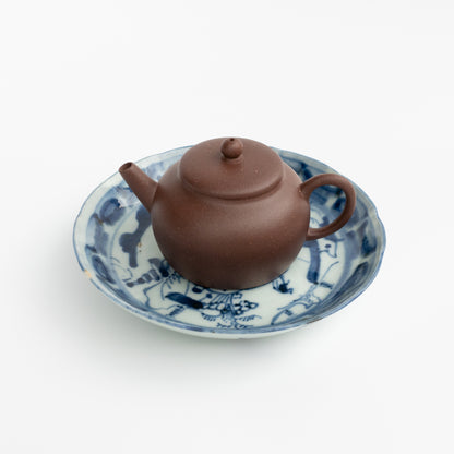 110ml Fangxia - Dicaoqing - Pinggai Yixing Teapot