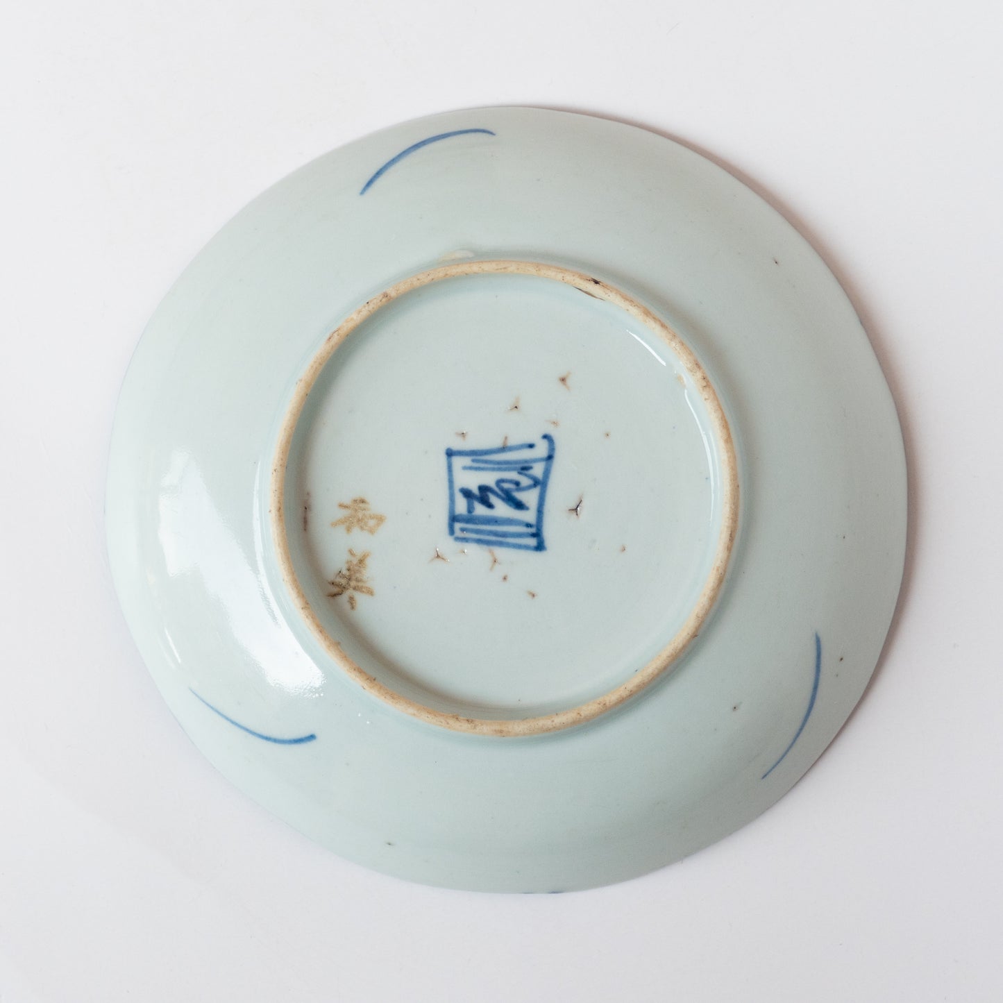 16.8 cm Qing Dynasty Bird Plate I