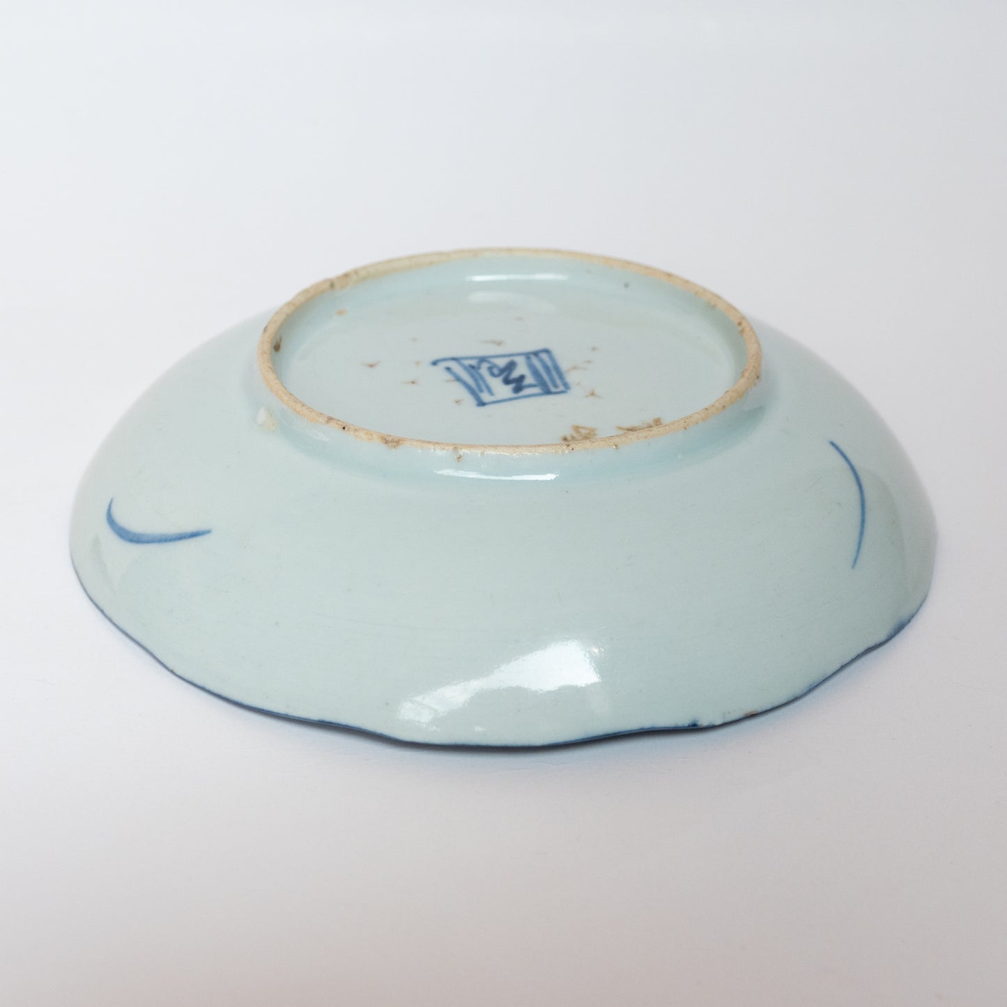 16.8 cm Qing Dynasty Bird Plate I