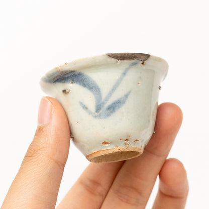 30ml Ming Dynasty Orchid Teacup (repaired)