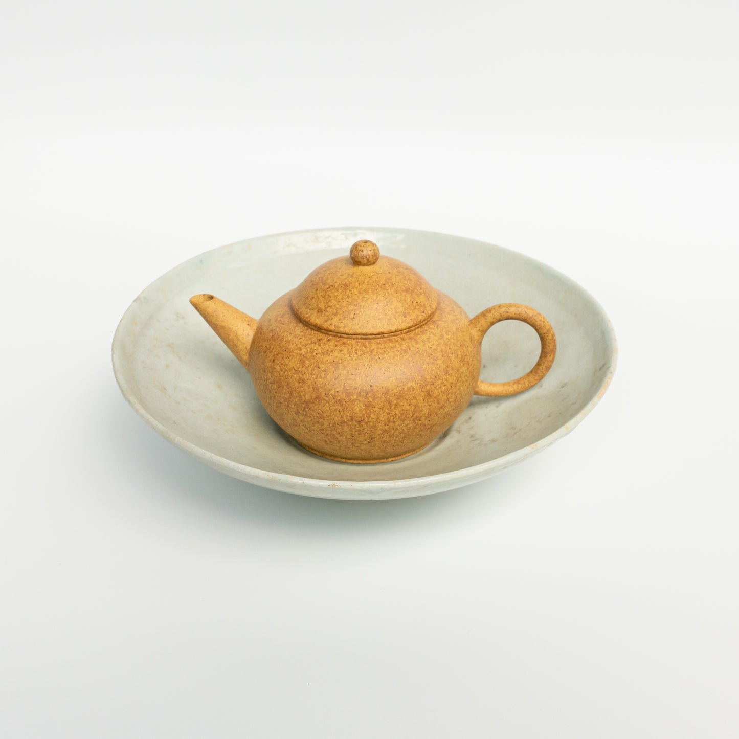 120ml Fang Xia - Wood Fired Duanni Shui Ping Yixing Teapot