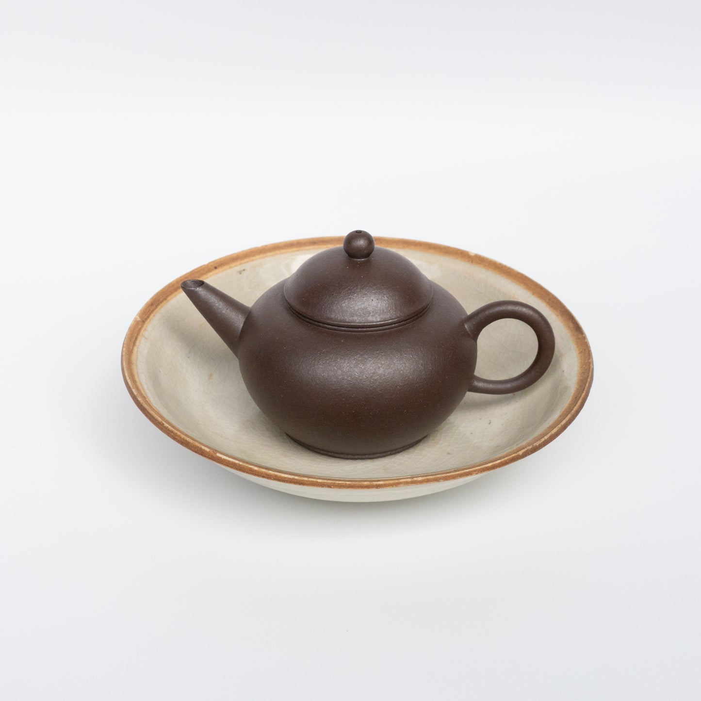 120ml Woodfired Dicaoqing Shui Ping Yixing Teapot