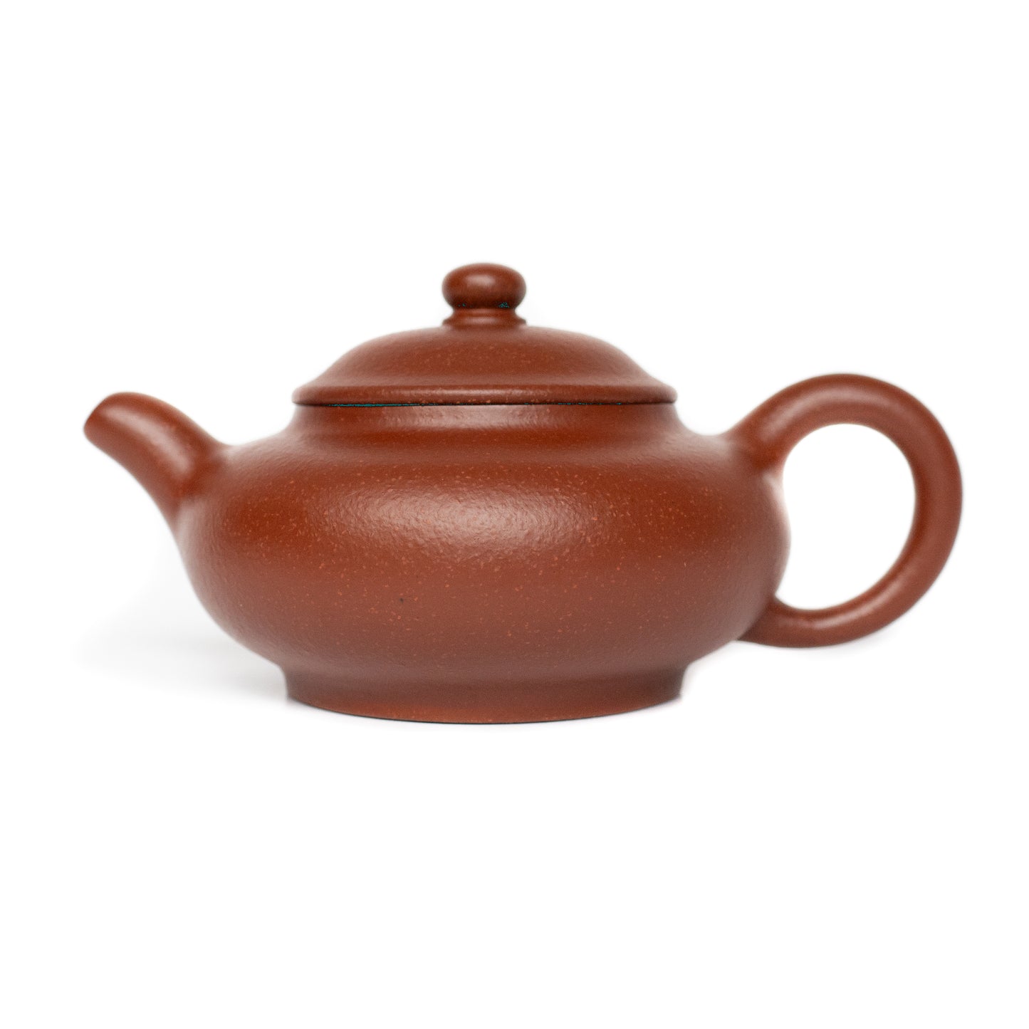 130ml Aged Zhuni Pan Hu Teapot by Hui Xiang Yun